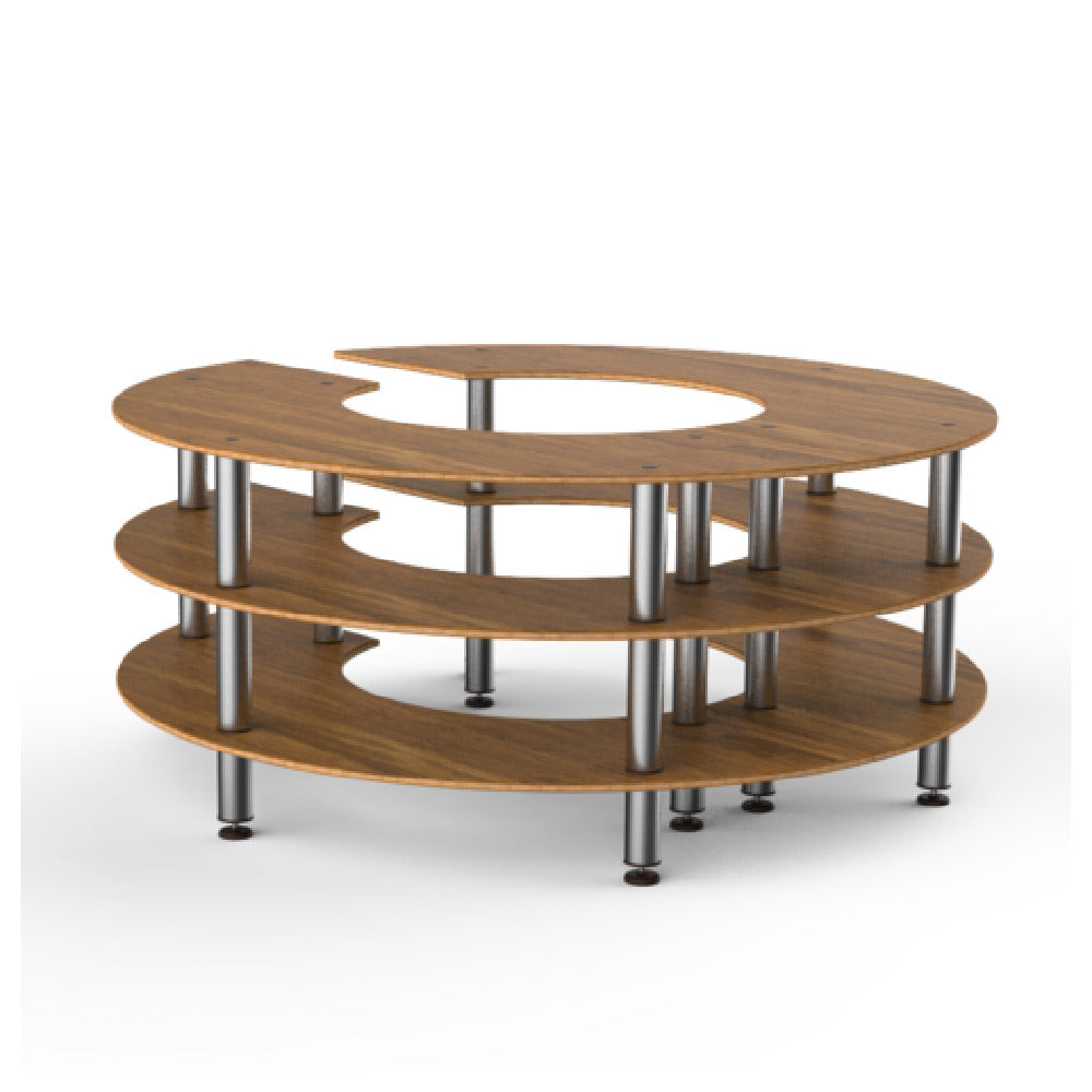 Steelite MGCMSA03BSXF - Round Station, 81.5" X 35.0", Modular