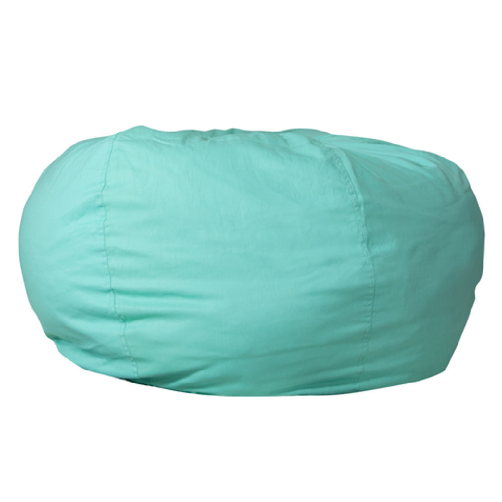 Flash Furniture DG-BEAN-LARGE-SOLID-MTGN-GG Bean Bag Chair Oversized Removable Slip Cover