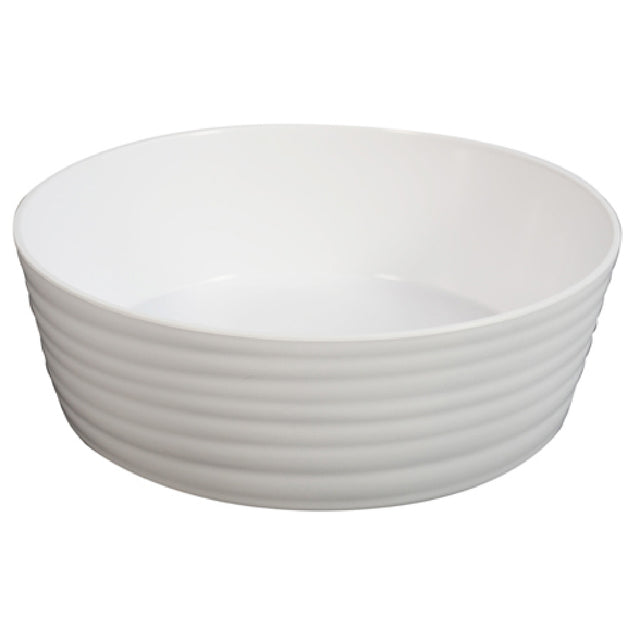 Bauscher Hepp T1557 - Ripple Collection Bowl, 8-1/2 Qt., 13-3/4" Dia. X 4-1/4"H