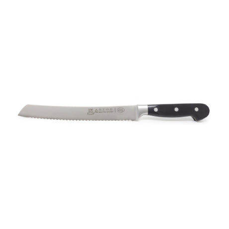Omcan USA 21882 - (21882) Premium Slicing Knife, Forged 9" Wave Edge, Anton