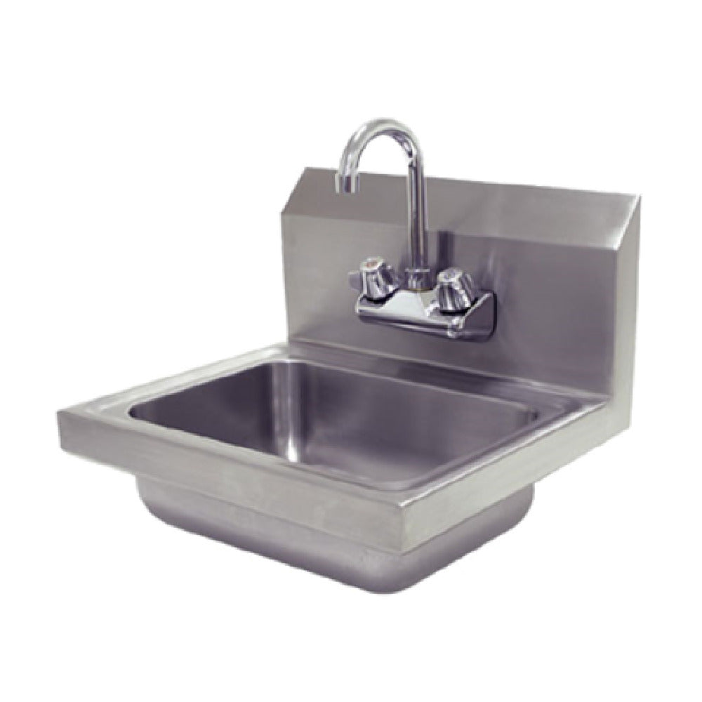 Advance Tabco 7-PS-EC-X Special Value Hand Sink Wall Mounted 14" Wide X 10" Front-to-back X 5" Deep Bowl