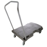 Rubbermaid 7001 Tripple Trolley Bk Cart Std Duty 5 In Casters