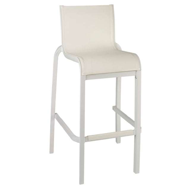 Grosfillex US300096 Sunset Stacking Barstool Armless Designed For Outdoor Use