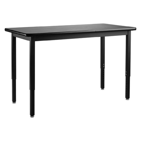 National Public Seating HDTX-3048 NPS® Heavy Duty Steel Table 30" X 48" 16-gauge Channel Frame