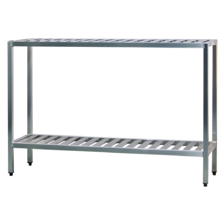 New Age Industrial 1021TB T-Bar Series Shelving Unit 2-tier 36"W X 20"D X 48"H