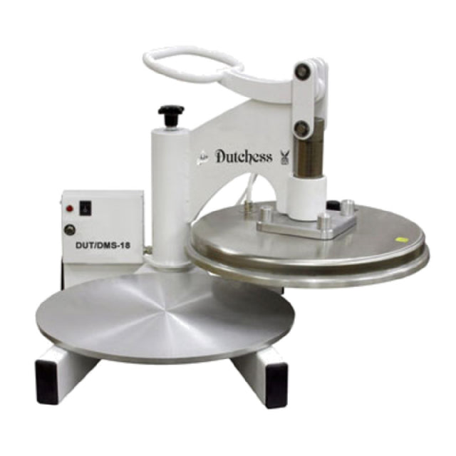 Dutchess Bakers DUT/DMS-18 Pizza Dough Press Manual 18" Round