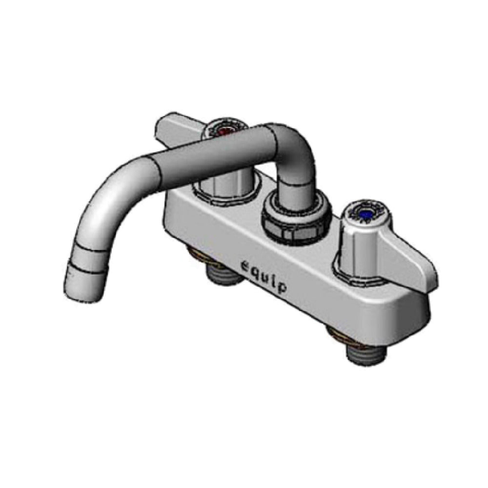 T&S Brass 5F-4CLX06 Equip Workboard Faucet Deck Mount 6" Swing Nozzle