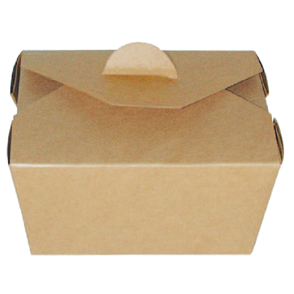 PacknWood 210BIO1K - Grab & Go Meal Box, 22 Oz., 5.1" X 4.1" X 2.6"