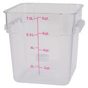 Stanton Trading PCS-8 - Food Storage Container, Square, 8 Qt.