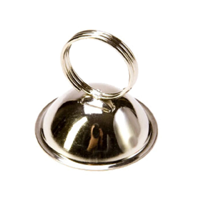 Stanton Trading 216 Menu/Card Holder 2-1/2" High Stainless Steel Base With Spring Wire Clip