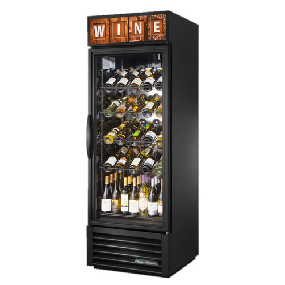 True Refrigeration GDM-23W-HC~TSL01_BL Wine Merchandiser One-section