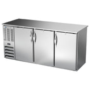 Beverage Air BBN72HC-PT-S - Refrigerated Back Bar Pass-Thru Storage Cabinet, Three-section