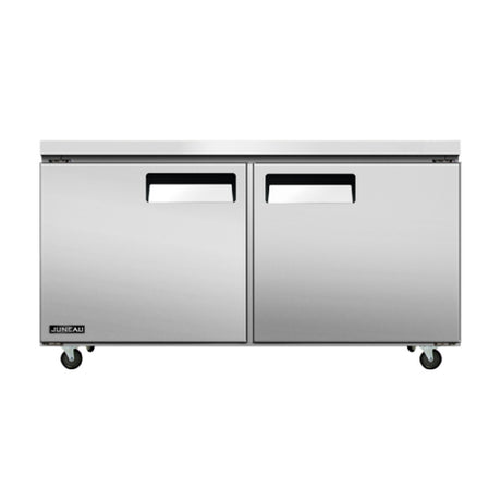 Omcan 58017 (FR-TH-1524-HC) Juneau Undercounter Freezer Reach In Two-section