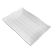 Bauscher Hepp T90521 - Wavy Platter, 5-9/10" X 8-1/4" X 1-3/16"H, Rectangular