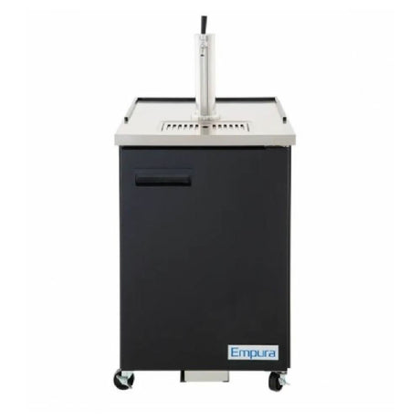 Empura Stainless E-KDD1 EMPURA E-KDD1 Single Door Direct Draw Beer Dispenser 7 Cu Ft