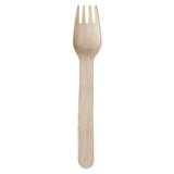 PacknWood 8NPCVB11B - Woodsy Fork, 6.22", Compostable