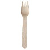 PacknWood 8NPCVB11B - Woodsy Fork, 6.22", Compostable