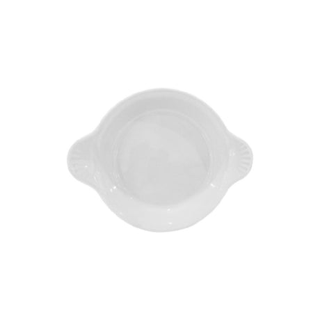 Steelite DCI432UW Shirred Egg 6 Oz. 6-1/2"L X 5"W X 7/8"H