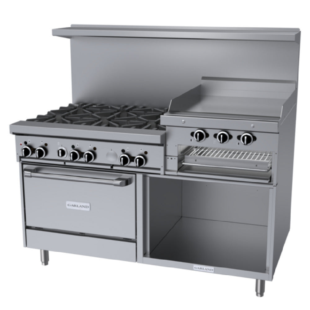 Garland GFE60-6R24RS_LP GFE Starfire Pro Series Restaurant Range