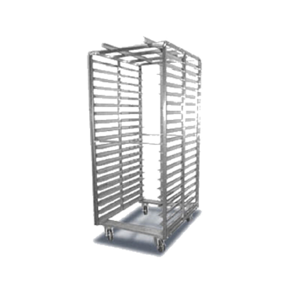 Baxter Manufacturing BDRSB-10 Stainless Steel DOUBLE SIDE LOAD Rack For DOUBLE RACK OVEN (10) Slides (6" Spacing)