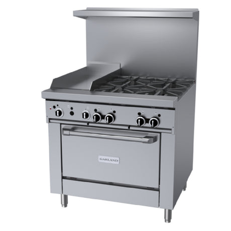 Garland Commercial Ranges GFE36-4G12C - GFE Starfire Pro Series Restaurant Range