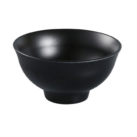 Yanco BP-3004 Black Pearl Rice Bowl 7 Oz. 4-1/2" Dia. X 2-1/8"H