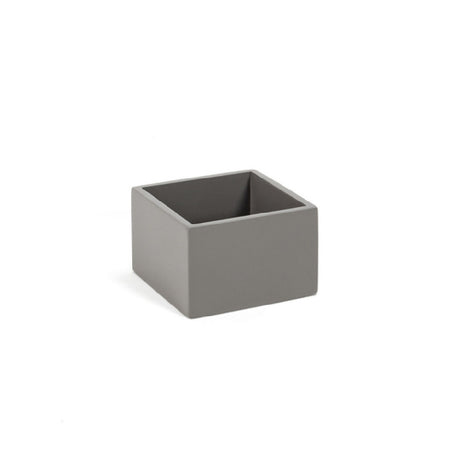 FOH BHO138GYB23 Buffetware Napkin Holder 3-3/4" X 3-3/4" X 2-1/4"H Square