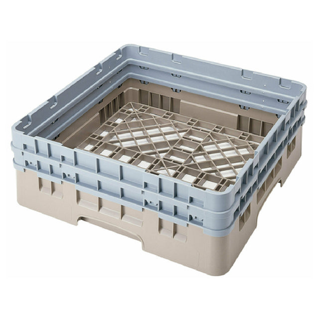 Cambro BR578184 Camrack® Base Rack With (2) Soft Gray Extenders Full Size