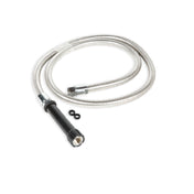 Steel Works Stainless SWSSH-44LL Mini Pre-Rinse Hose 44" Long Includes Universal Adapter