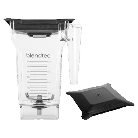 Blendtec 40-712-03 (FourSide-H) FourSide™ Jar 75 Oz. Capacity Jar With Measurements Up To 32 Oz.