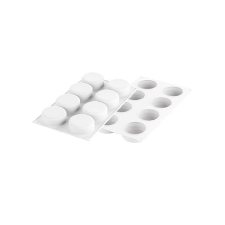 Louis Tellier CURVE ESSENZIALE 80 CurveFlex Baking Mold (8) Pieces Dishwasher Safe