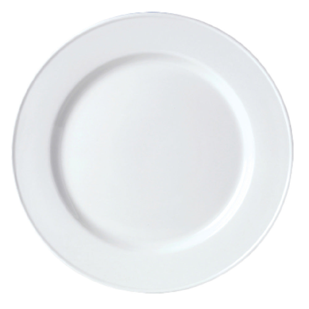 Steelite 11010212 Slimline Plate 8" Dia. Round