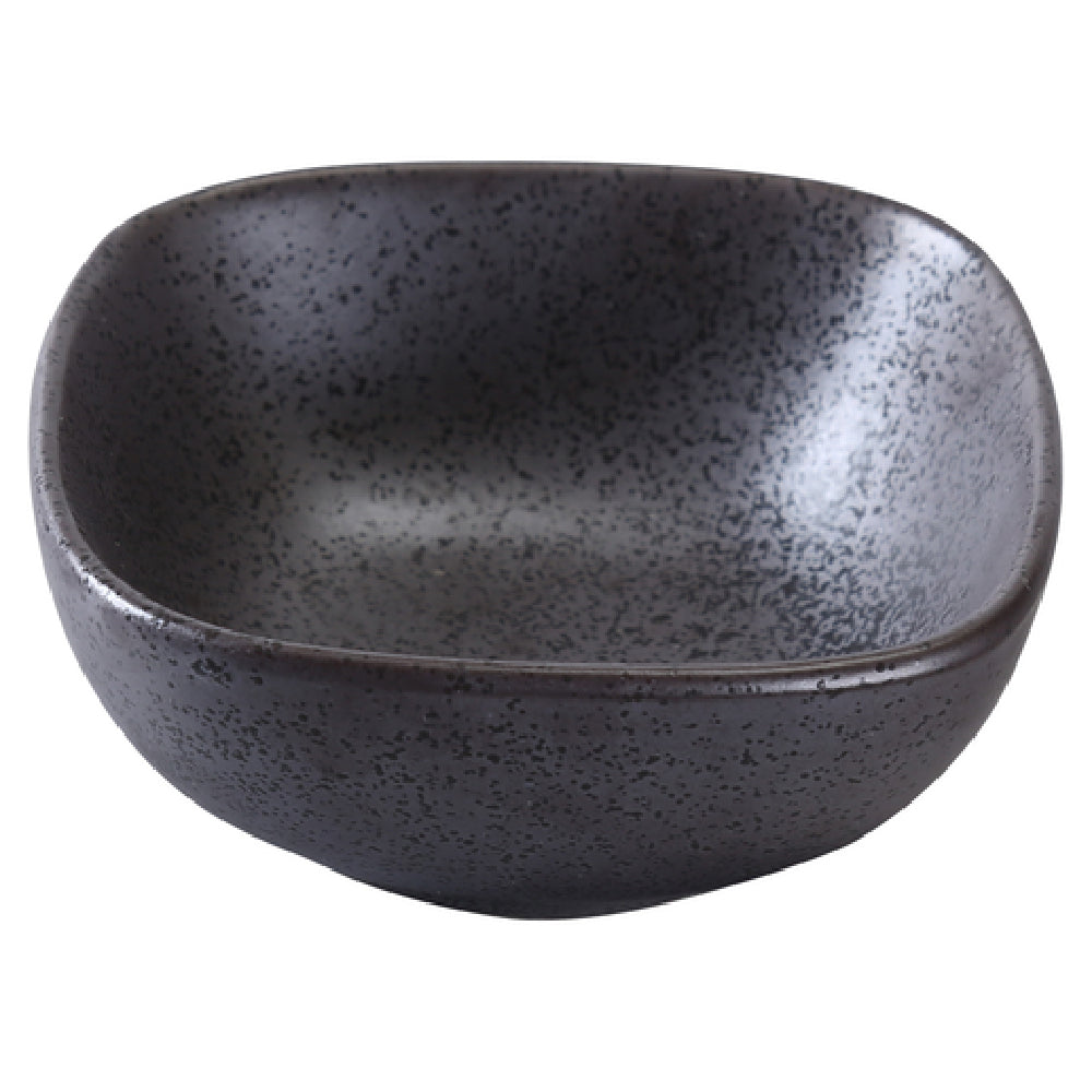 Yanco DB-3003 Diamond Black Bowl 6 Oz. 4"L X 4"W X 1-3/4"H