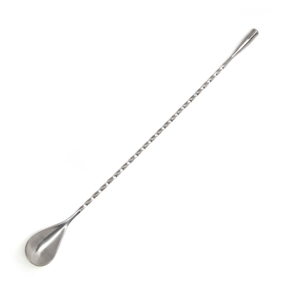 Spill-Stop 830-11 Droplet Mixing Bar Spoon 11-4/5" (30cm) Stainless Steel