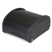 Rubbermaid FG9T8600BLA - Locking Security Hood, 9-1/2"L X 17"W X 19"H, Black