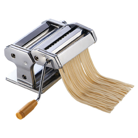 Winco NPM-7 Pasta Maker 7"W Includes Detachable Cutter And Extra Wide Clamp