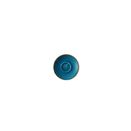 Churchill China SNTSESS 1 - Stonecast Java Blue Cafe Espresso Saucer, 4.5", Ceramic
