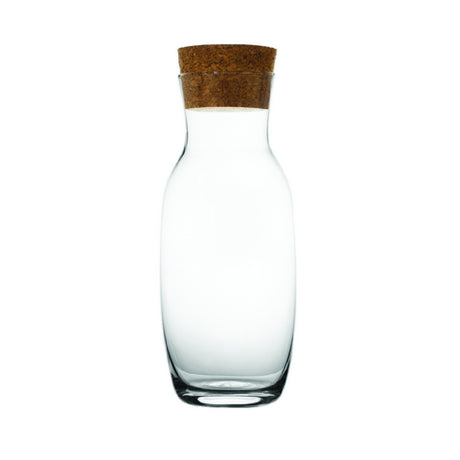 Hospitality Brands HGK76100-001 - Alchemy Collection - B-Line Carafe, 33.8 Oz. Glass (H: 9.75” D: 4)