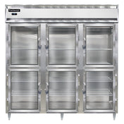 Continental Refrigerator DL3F-GD-HD Designer Line Freezer Reach-in Three-section