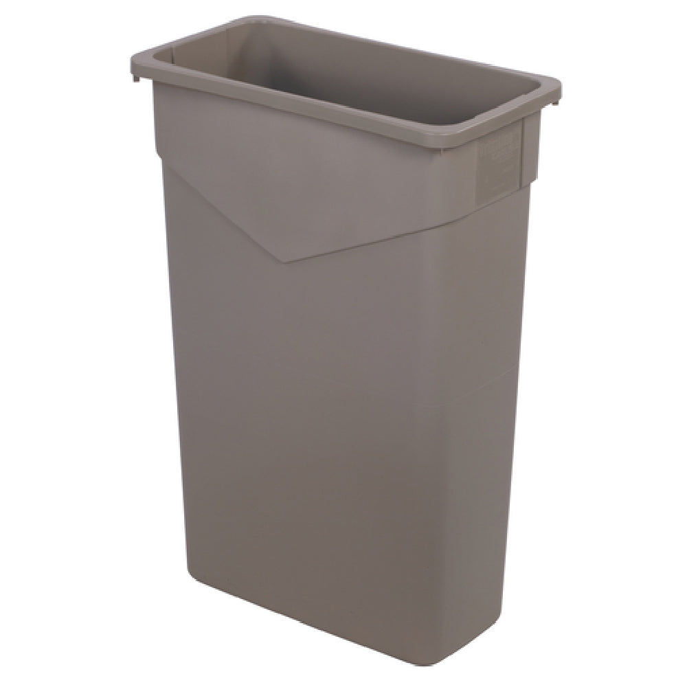 Carlisle 34202306 Carlisle Trimline™ Waste Container 23 Gallon Rectangular