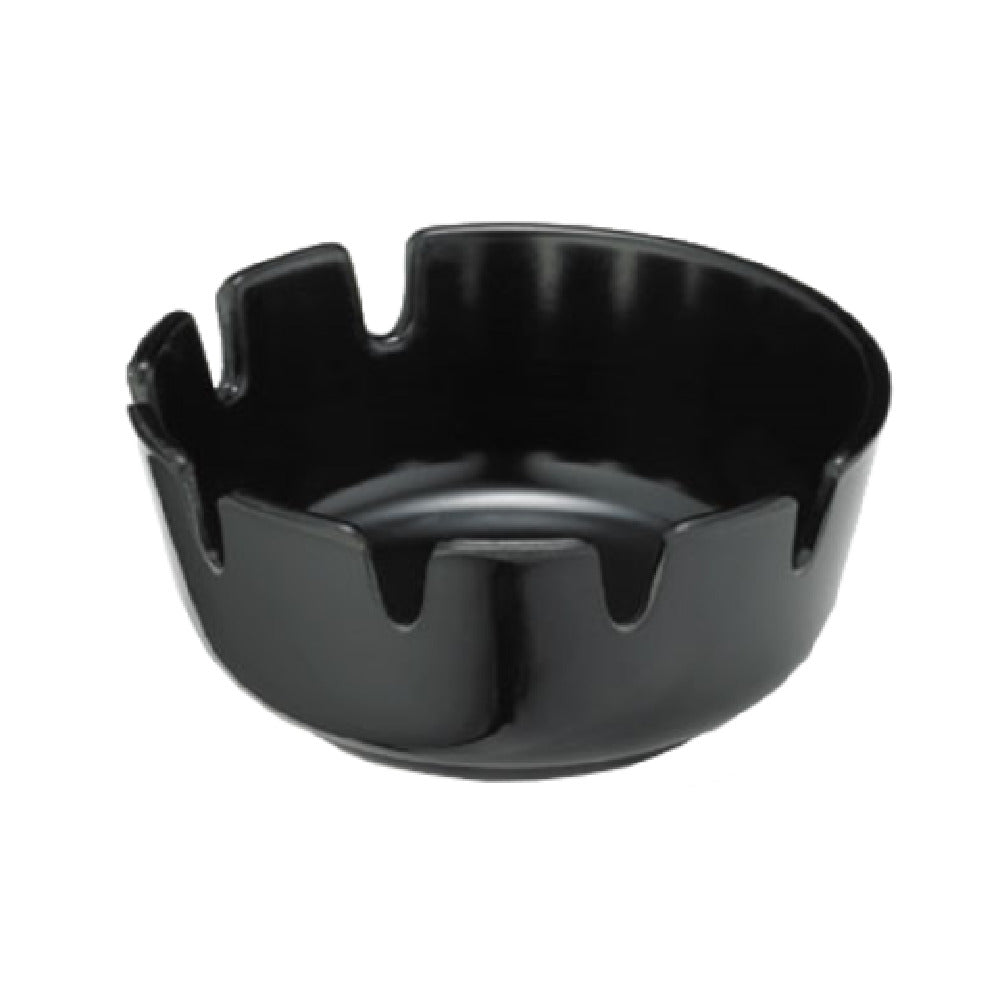 Tablecraft 263B-1 Classic Deepwell Ashtray 4" X 1-3/4" Black Phenolic