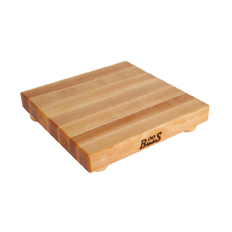 John Boos B9S Gift Collection Cutting Board 9"W X 9"D X 1-1/2" Thick Edge Grain Construction