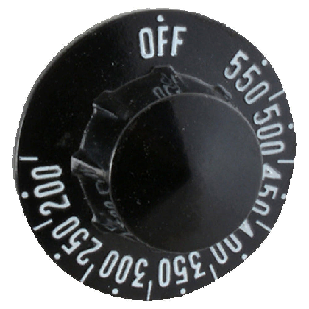 Franklin Machine Products 228-1197 Thermostat Knob 2-1/4" OD 200° To 550° F Temperature Range