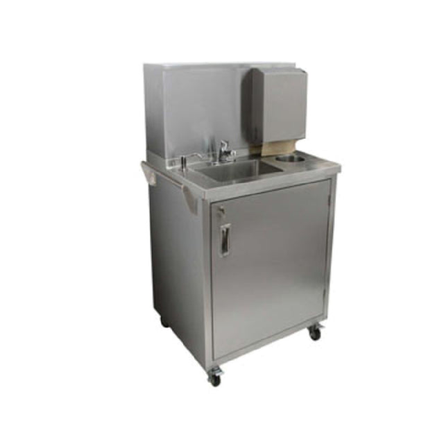 GSW USA HS-M3024 Mobile Hand Sink Self-contained 30-1/4"W X 24-3/4"D X 53-1/2"H