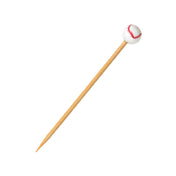 PacknWood 210BBBASB12 - Baseball Skewers, 4.7", Freezer Safe