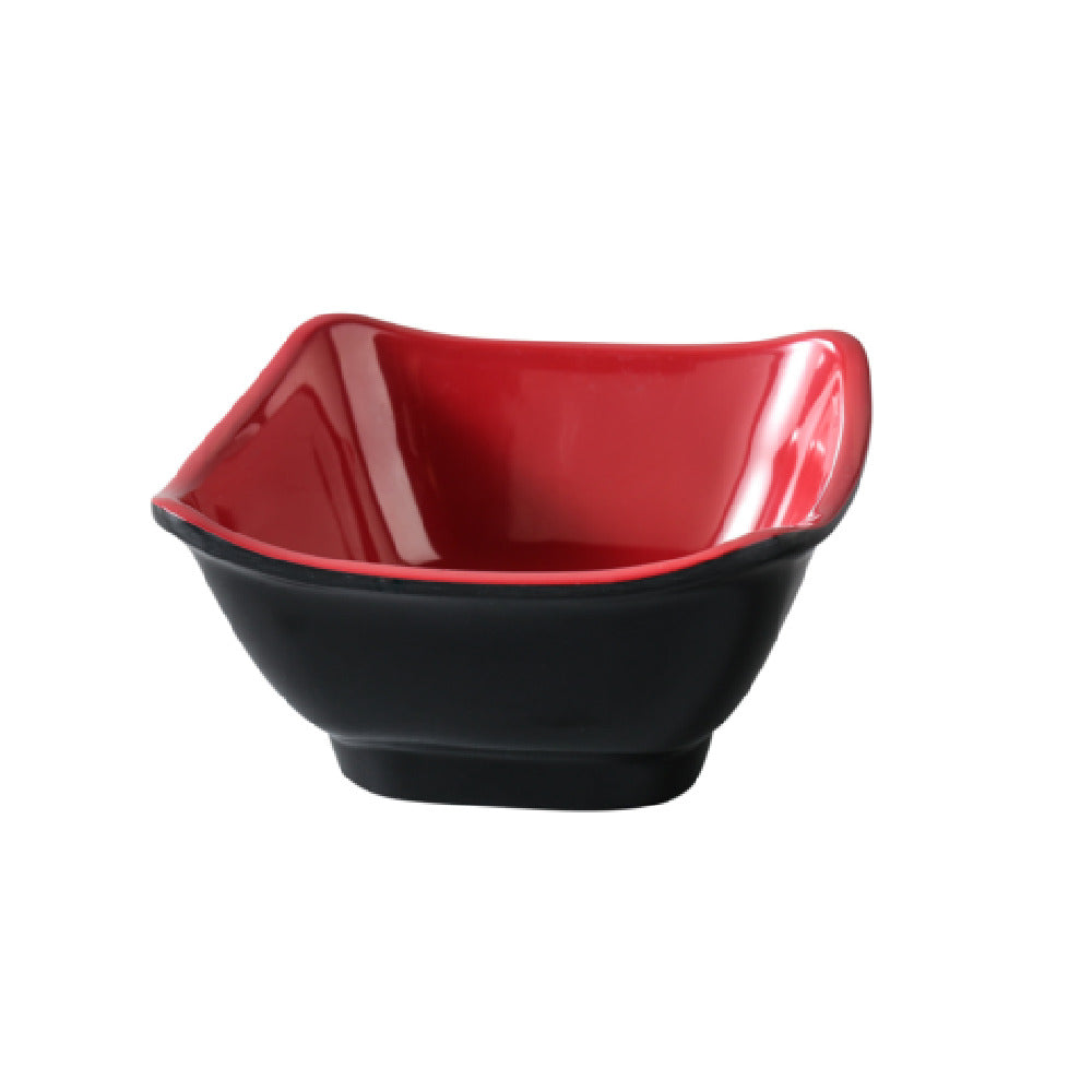 Yanco CR-5450 Two-Tone Bowl 10 Oz. 4-3/4"L X 4-3/4"W X 2-1/4"H