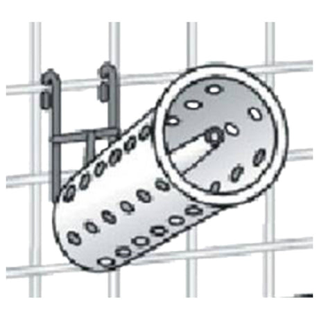 Metro FC1 Quick Ship SmartWall Utensil Cylinder With Hollow Stem In Center To Allow Fitting Over Pegs In P2MO Rack