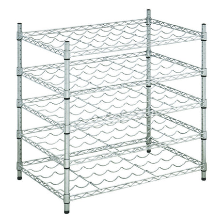 Hubert 185810 - Kratos Wire Wine Rack, 36"W X 24"D X 34"H, 34" Posts