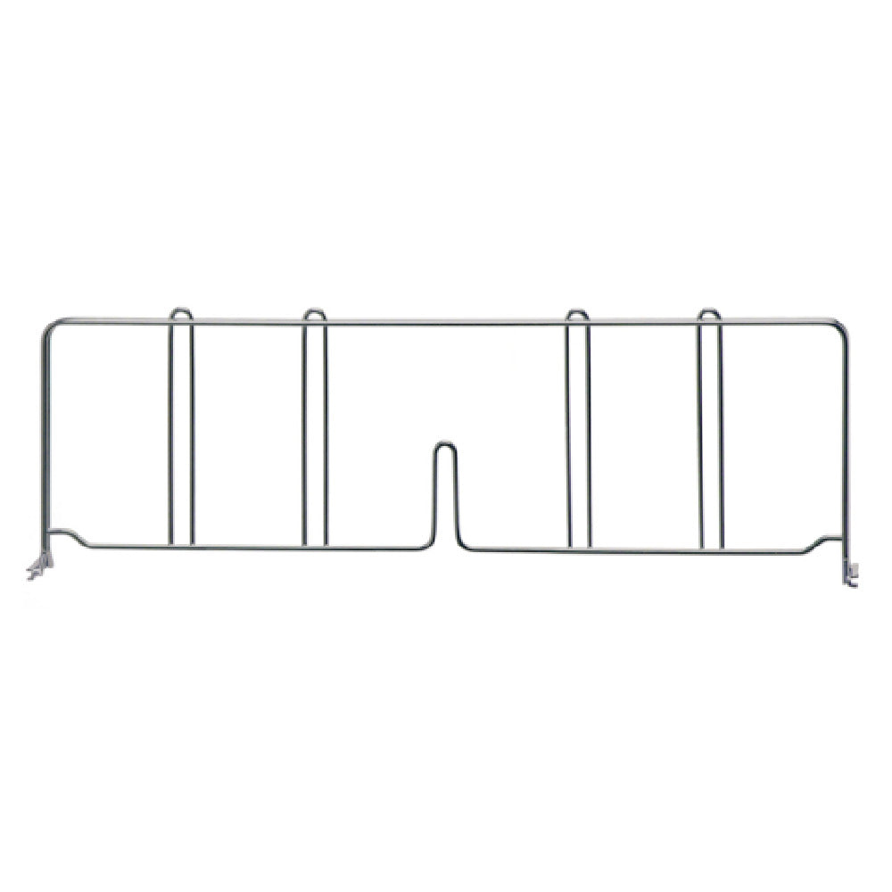 Quantum DIV21S Wire Shelf Divider 21"D X 8"H 304 Stainless Steel