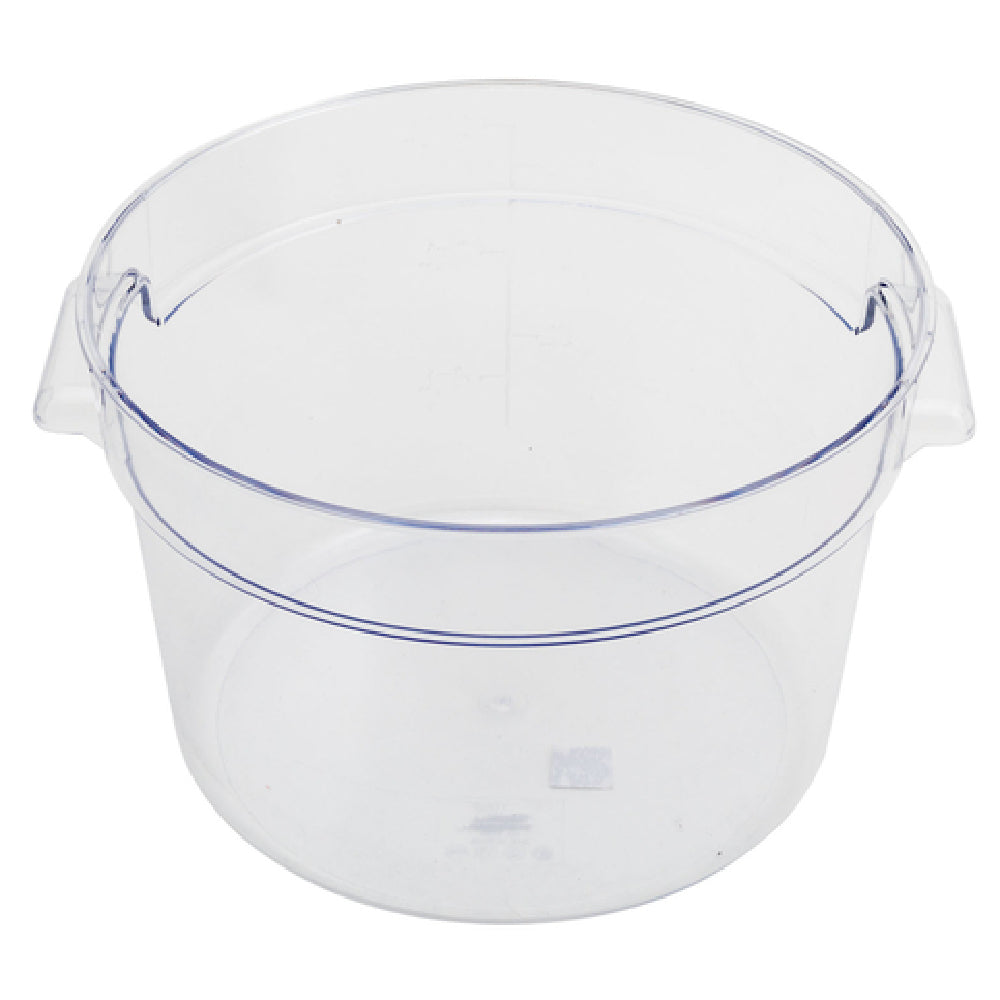 Alegacy Foodservice Products PCSC10R E™ Economy Storage Container 12 Qt. 12-3/8" Dia. X 8-1/4" Deep